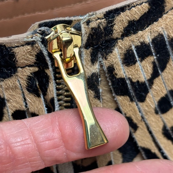 Kate Spade Fringe Leopard Bootie, 6 - Picture 2 of 13